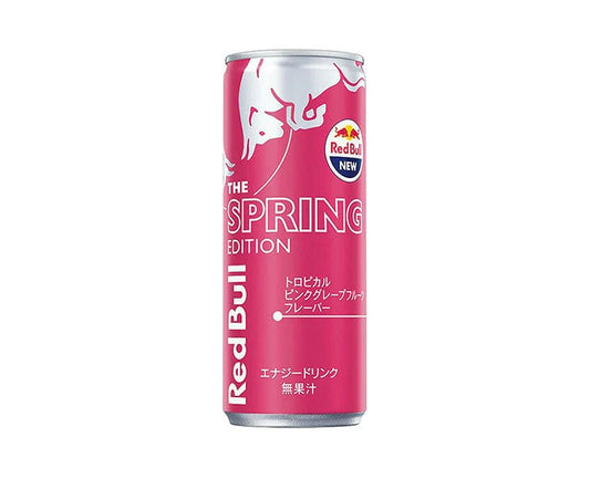 RED BULL - JAPAN TROPICAL PINK GRAPEFRUIT SPRING EDITION