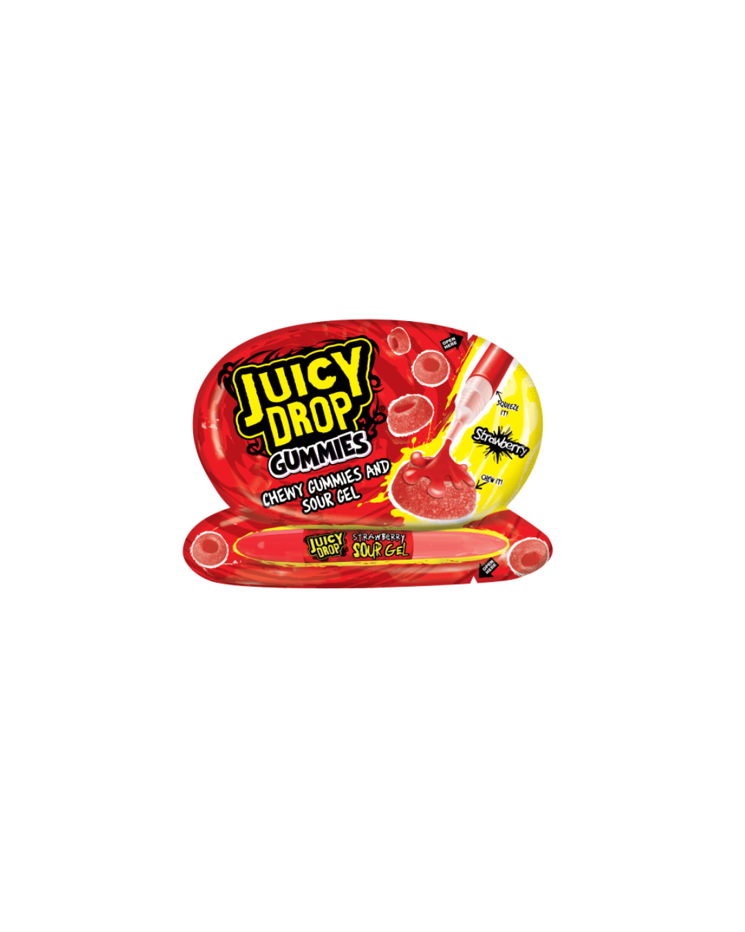 Bazooka - Juicy Drops - Strawberry 57g