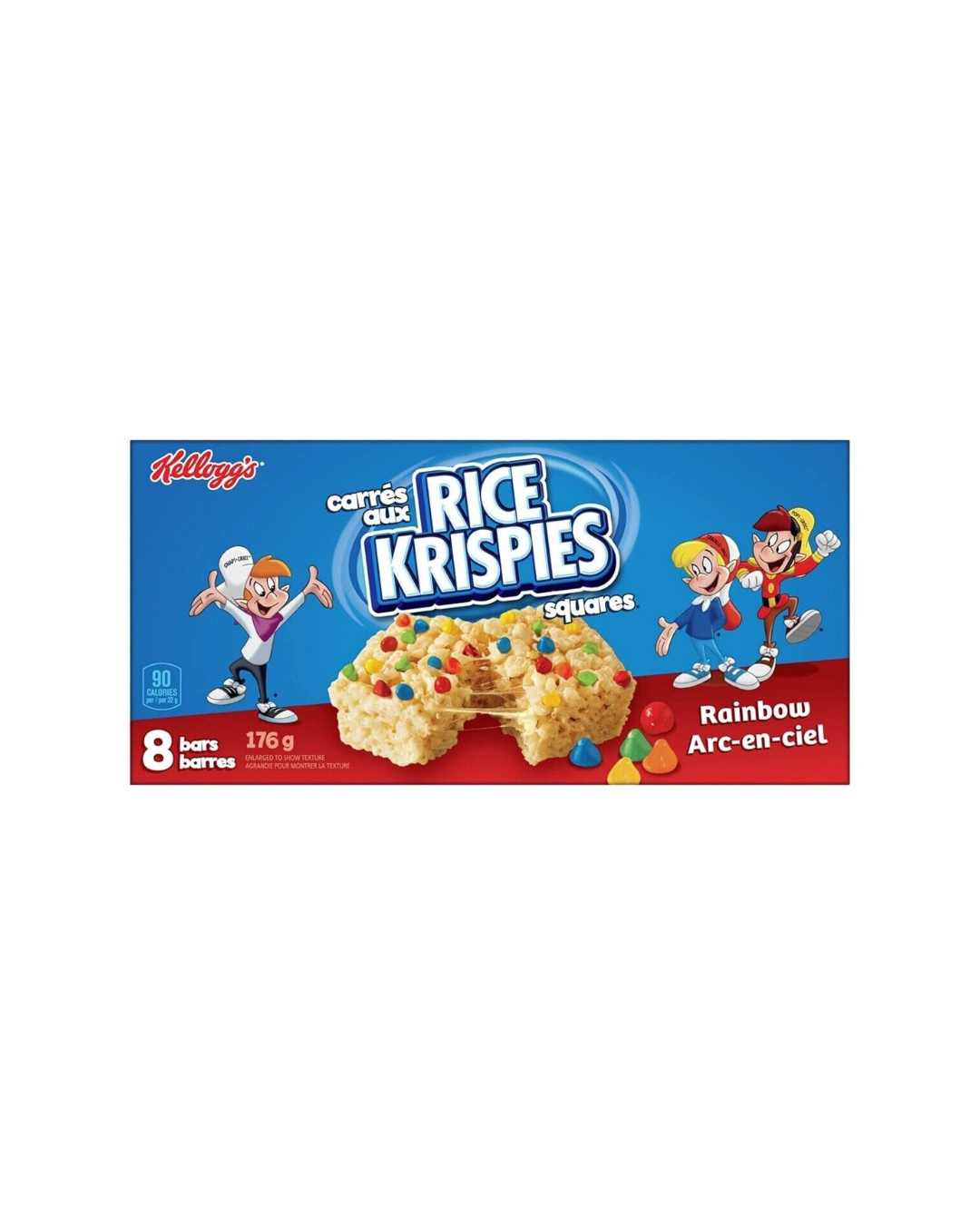 Kellogg´s - Rice Krispies Squares Rainbow 176g