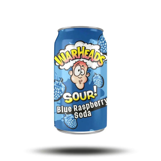 WARHEADS SOUR BLUE RASPBERRY SODA (355ML)